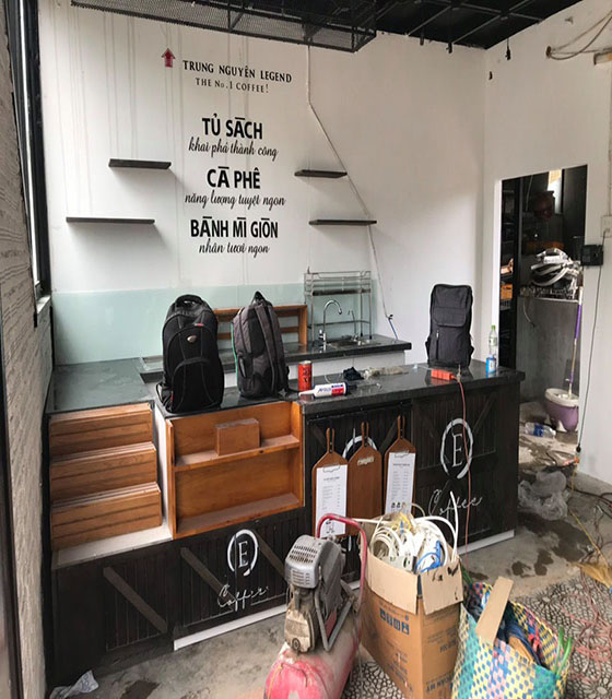 Quầy Bar E coffee