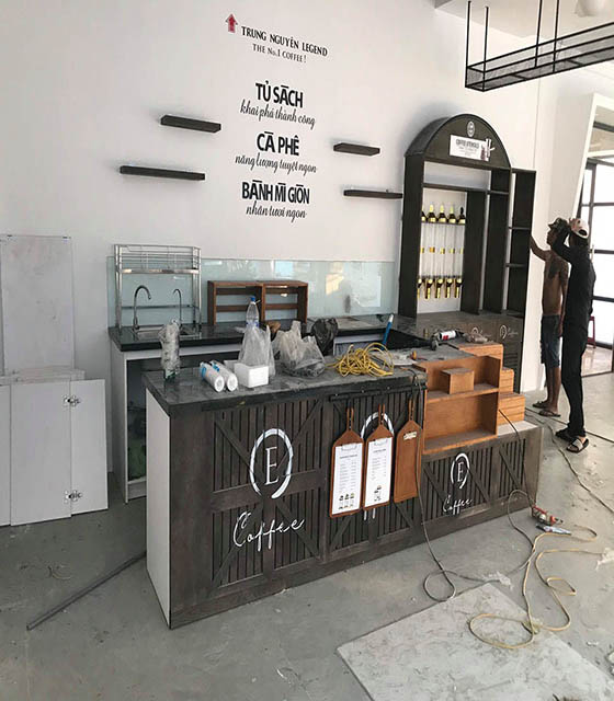 Quầy Bar E coffee