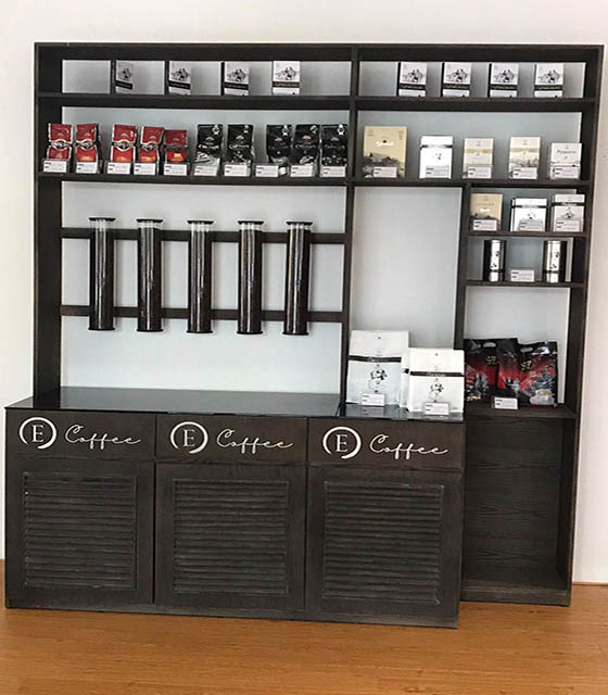 Tủ Trưng Bày E coffee